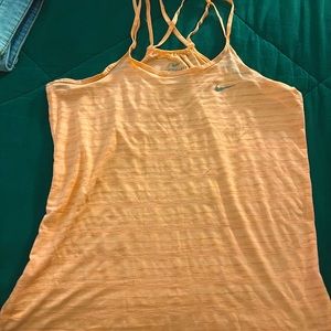 Small nike exercise tank top